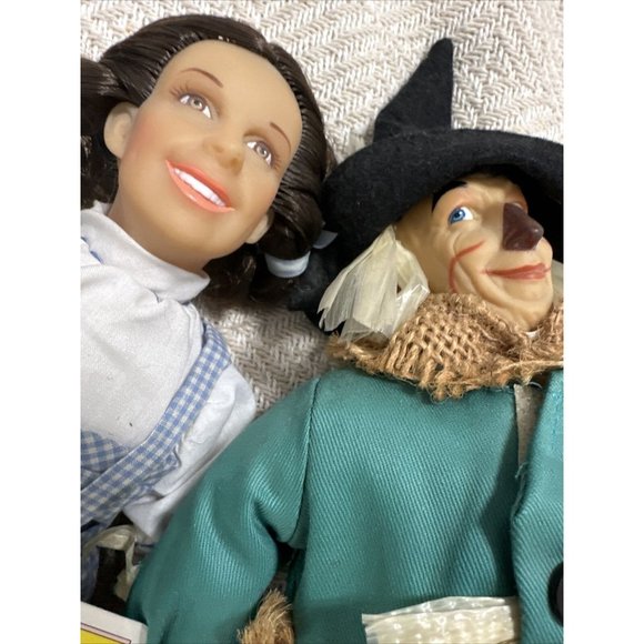 Set Of  Wizard of Oz Dorothy, Lion, Tin Man, Scarecrow 15” Dolls Hamilton Gifts - Picture 1 of 16